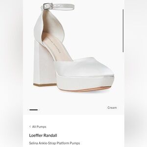 Loeffler Randall Selina Ankle-Strap Platform Pumps